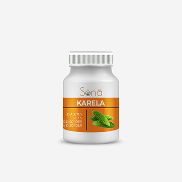 Sona Pure Herbs Karela for Metabolic Wellness - 60 Tablets